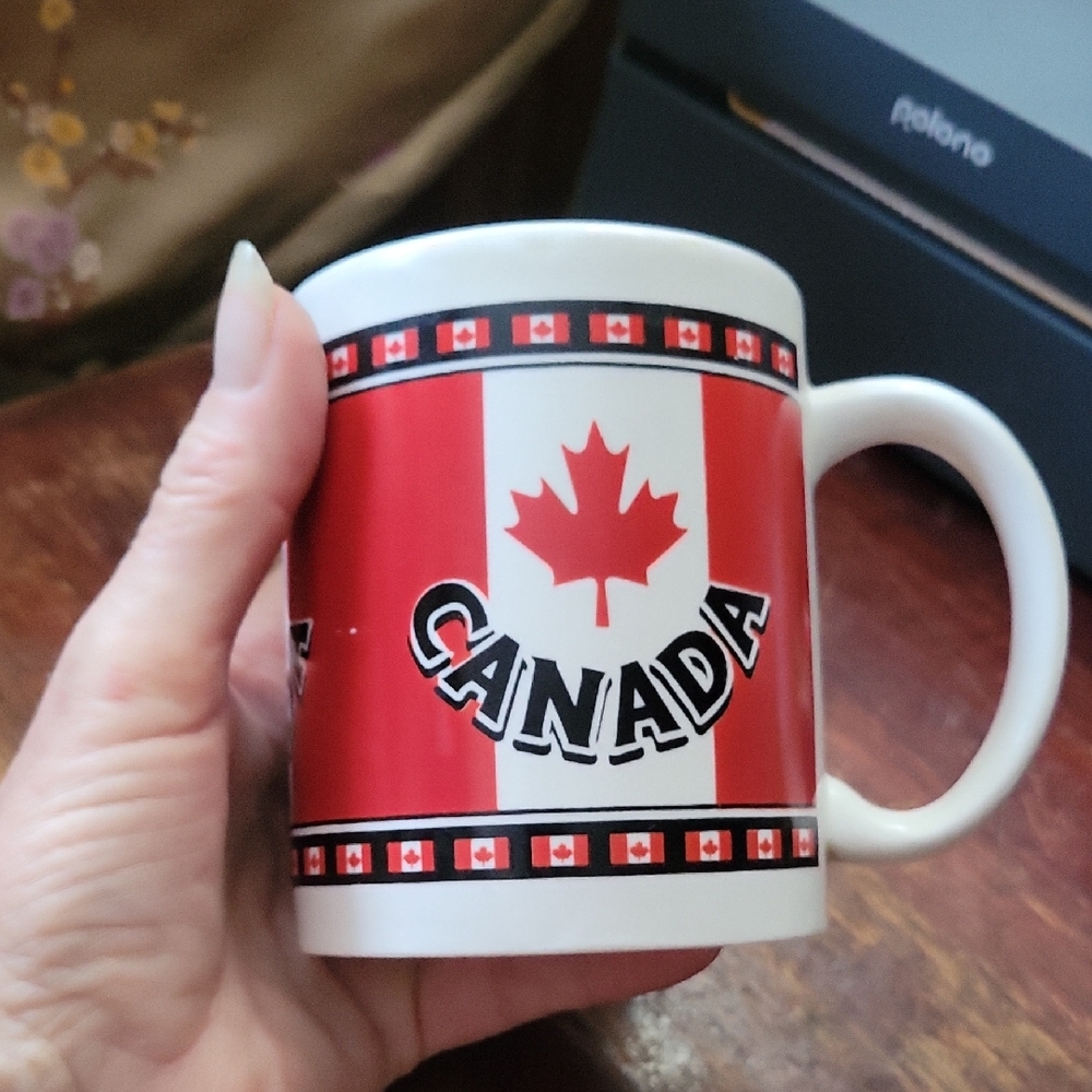 Canada Flag Mug - Red and White